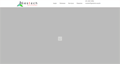Desktop Screenshot of gestech.com.br