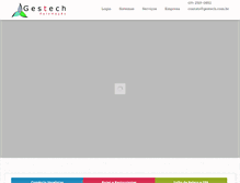 Tablet Screenshot of gestech.com.br